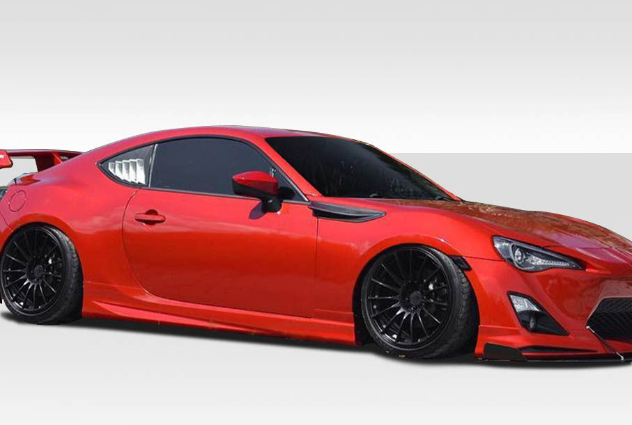 2013-2020 Scion FR-S Toyota 86 Subaru BRZ Duraflex Modellista Look Side Skirt Ro