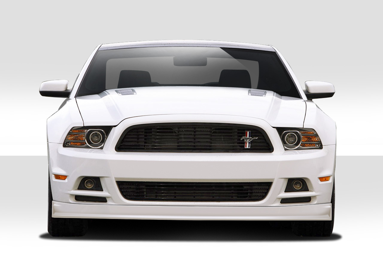 2013-2014 Ford Mustang Duraflex Racer Front Lip Under Air Dam Spoiler - 1 Piece