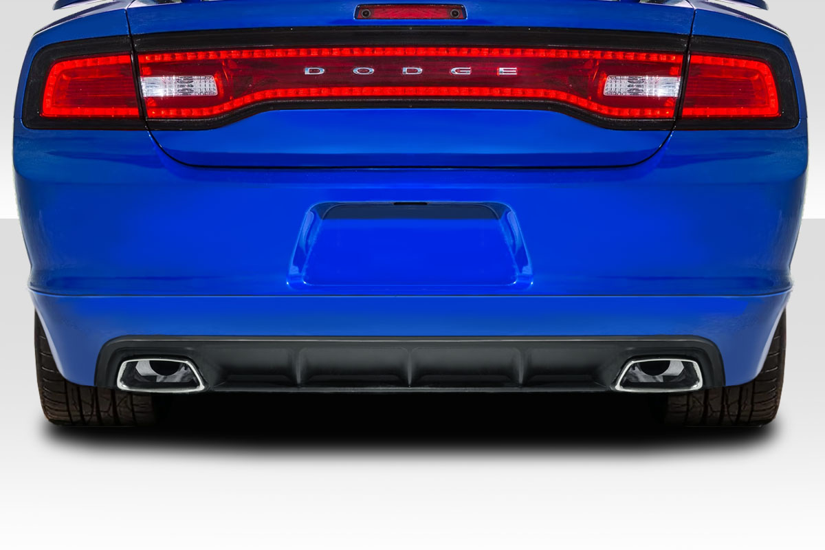 2011-2014 Dodge Charger Duraflex Racer Rear Lip Under Air Dam Spoiler ( Base Mod