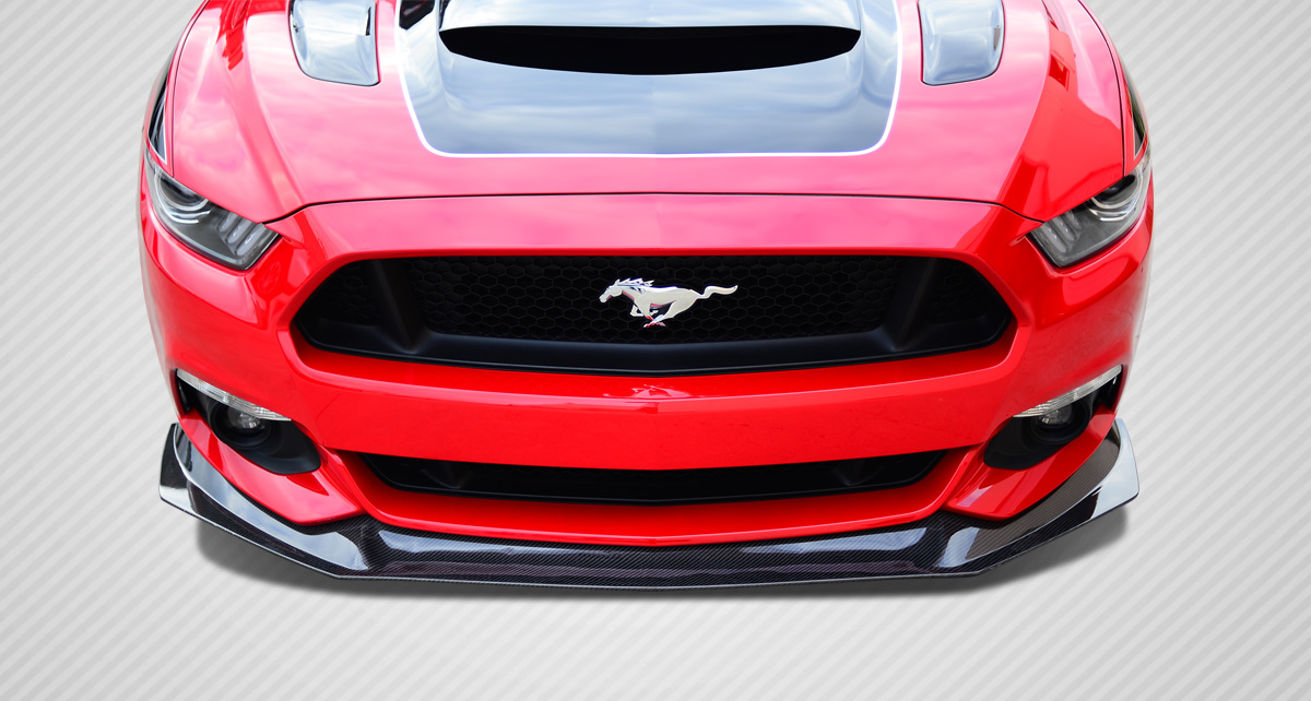 2015-2017 Ford Mustang Carbon Creations GT Concept Front Lip Under Air Dam Spoiler - 1 Piece
