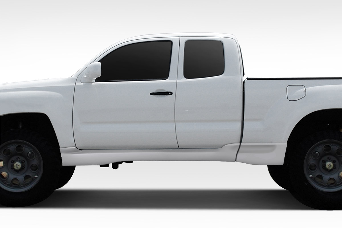 2005-2010 Toyota Tacoma Extended Cab Duraflex BT-1 Side Skirt Rocker Panels - 4