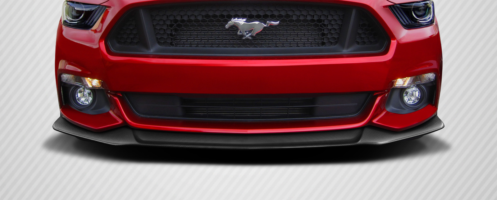 2015-2017 Ford Mustang Carbon Creations Performance Look Front Lip Spo