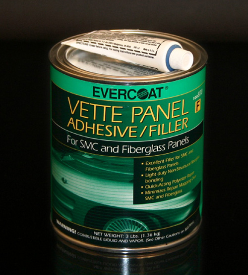 Corvette Chrome/Leather Wrapped Hoop Adhesive Kit