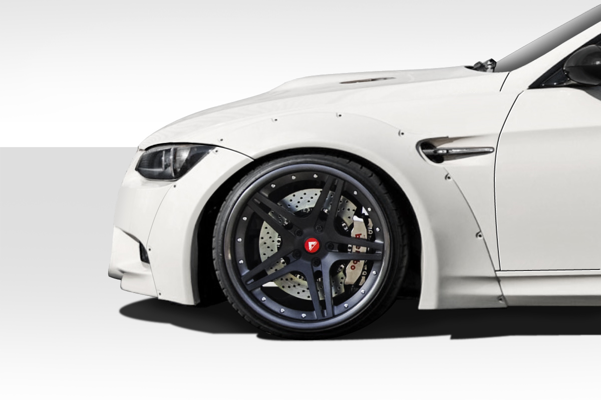 2008-2013 BMW M3 E92 E93 Duraflex Circuit Wide Body Front Fender Flares - 4 Piec