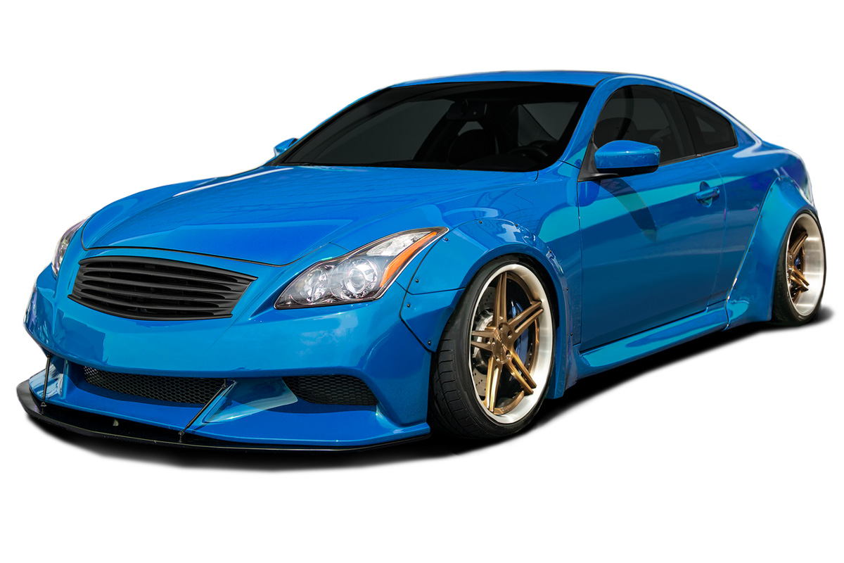 2008-2015 Infiniti G Coupe G37 Q60 Duraflex Circuit 75MM Fender Flares Kit - 4 P