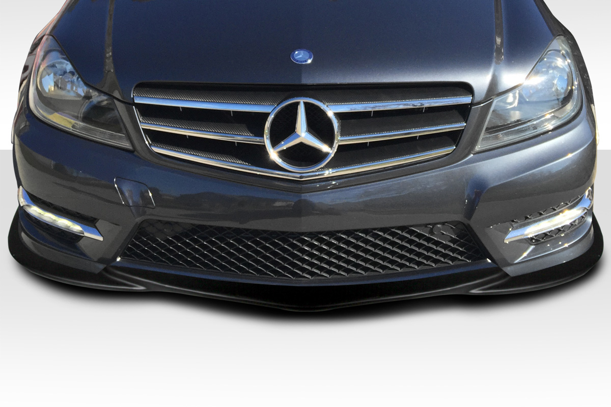 2012-2014 Mercedes C Class W204 Duraflex L Sport Front Lip Spoiler - 1 Piece (AM