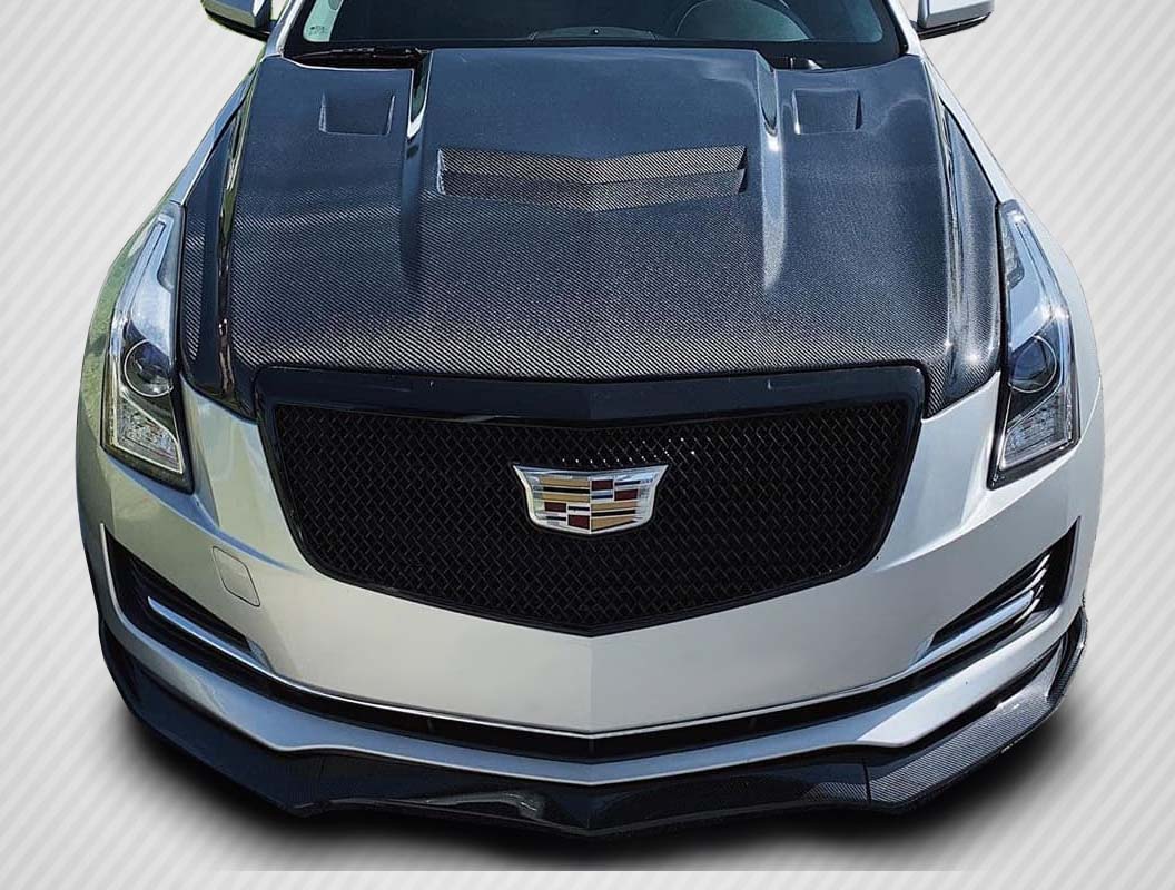 2012-2019 Cadillac ATS Carbon Creations DriTech AC-1 Hood - 1 Piece