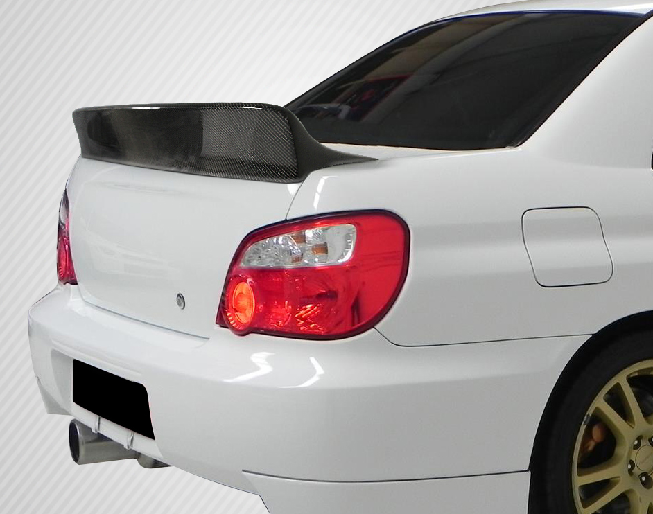 2002-2007 Subaru Impreza / WRX 4DR Carbon Creations Downforce Rear Wing Spoiler