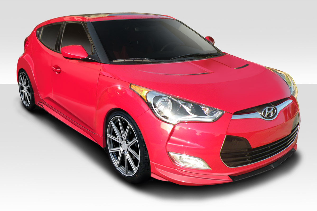 2012-2015 Hyundai Veloster Non Turbo Duraflex N Design Body Kit - 3 Piece - Incl