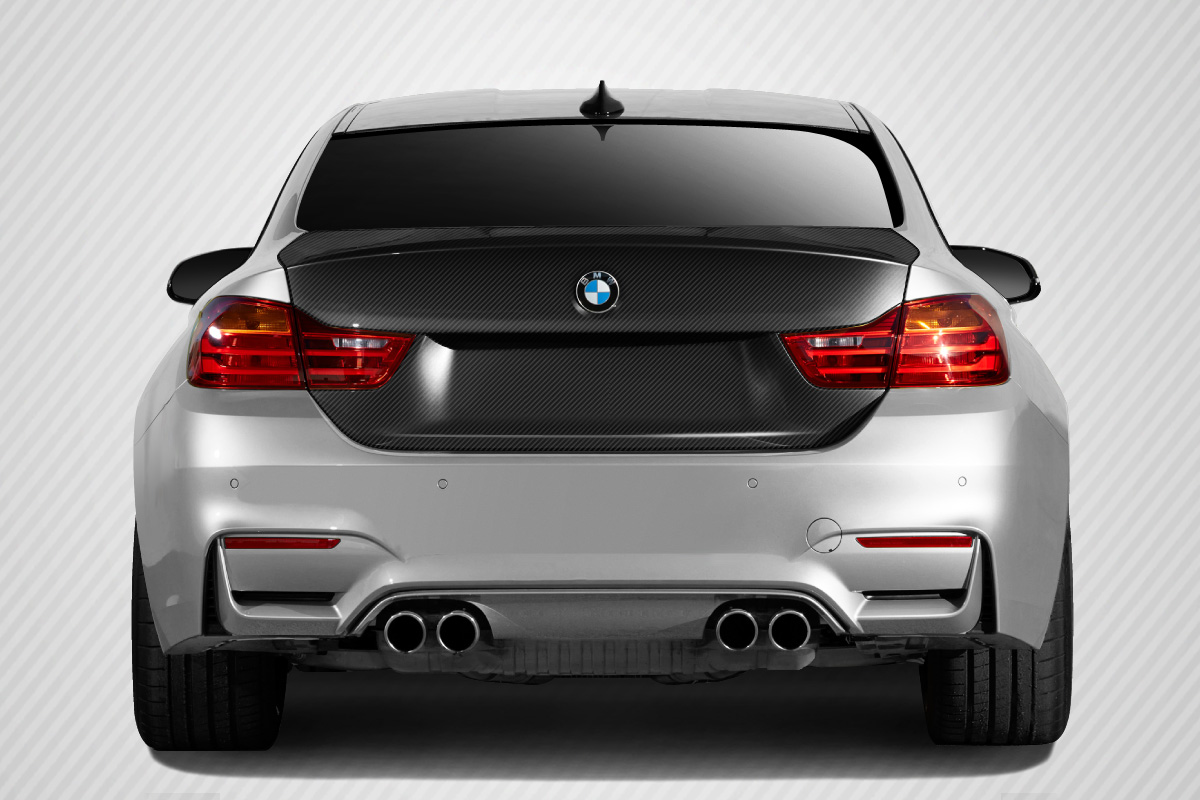 2014-2020 BMW 4 Series F32 / M4 Carbon Creations DriTech M4 Look Trunk Lid - 1 P