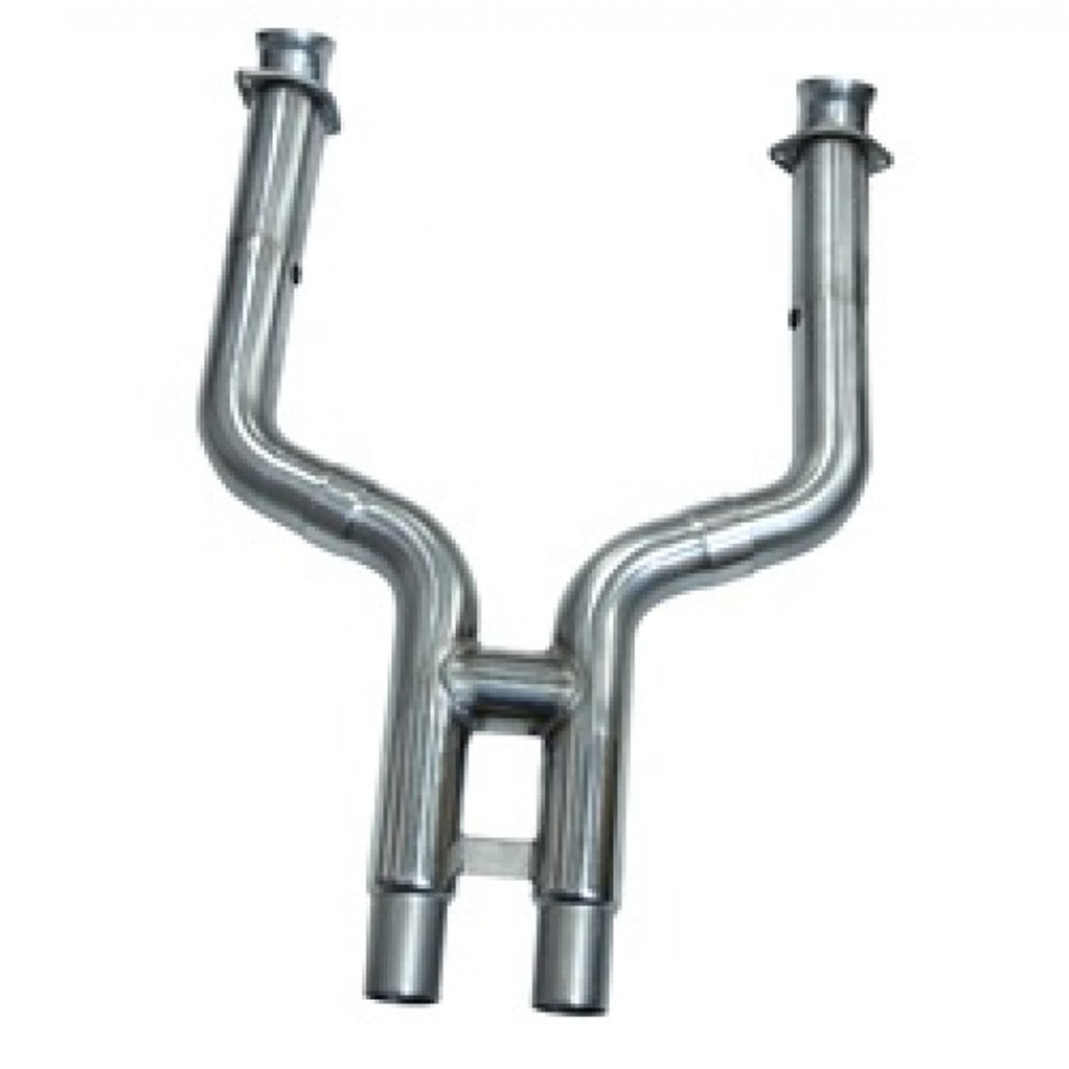Off Road H-Pipe 3 x 2.5" OEM Outlet Non Catted Stainless Steel 07-10 Shelby GT-500 5.4L 4V