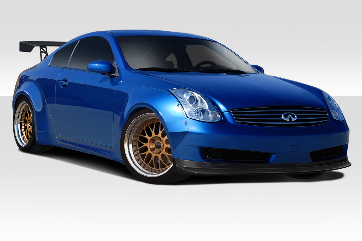 2003-2007 Infiniti G Coupe G35 Duraflex Circuit 75mm Fender Flares Kit (Sport ve
