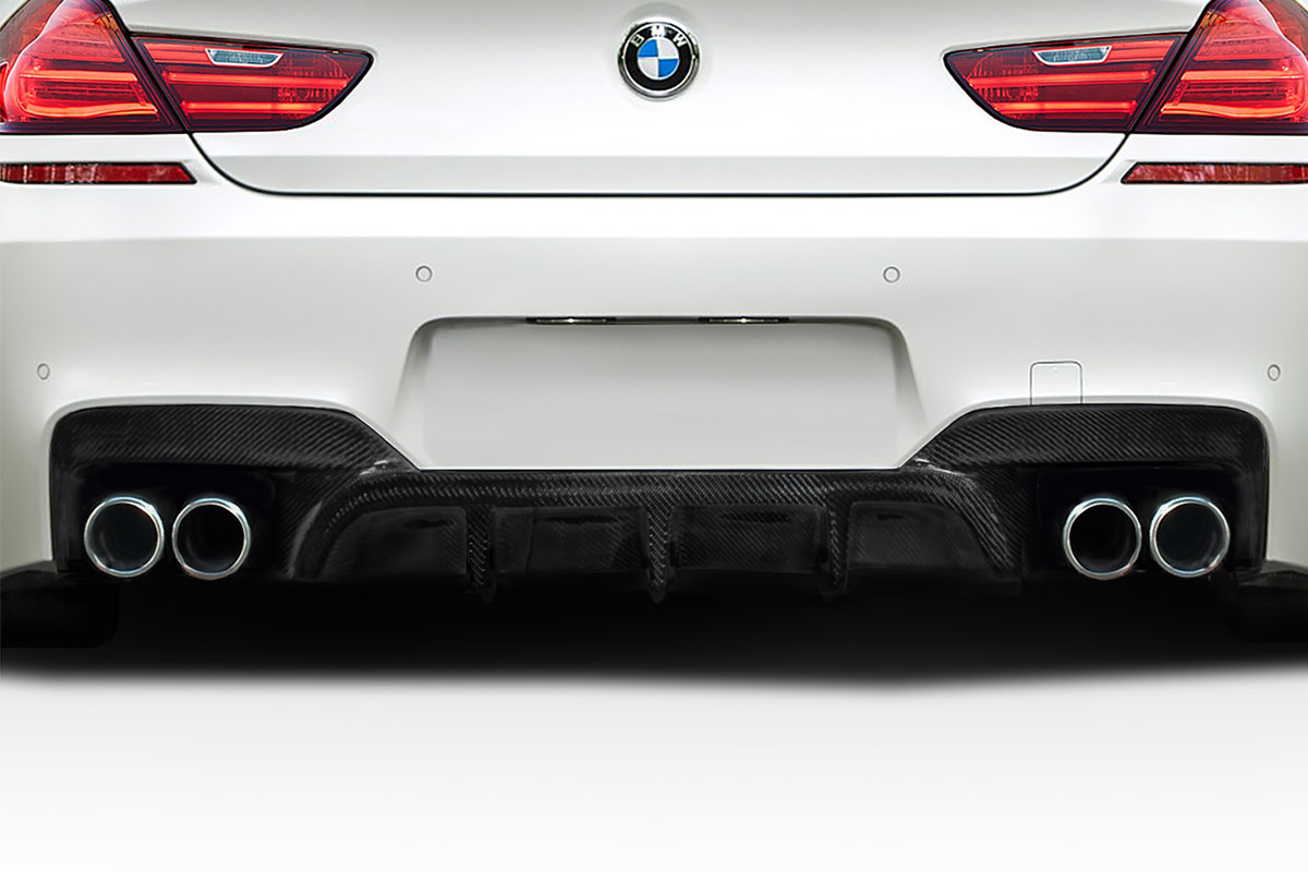 2011-2019 BMW 6 Series M6 F06 F12 F13 Carbon Creations AMK Rear Diffuser - 1 Pie