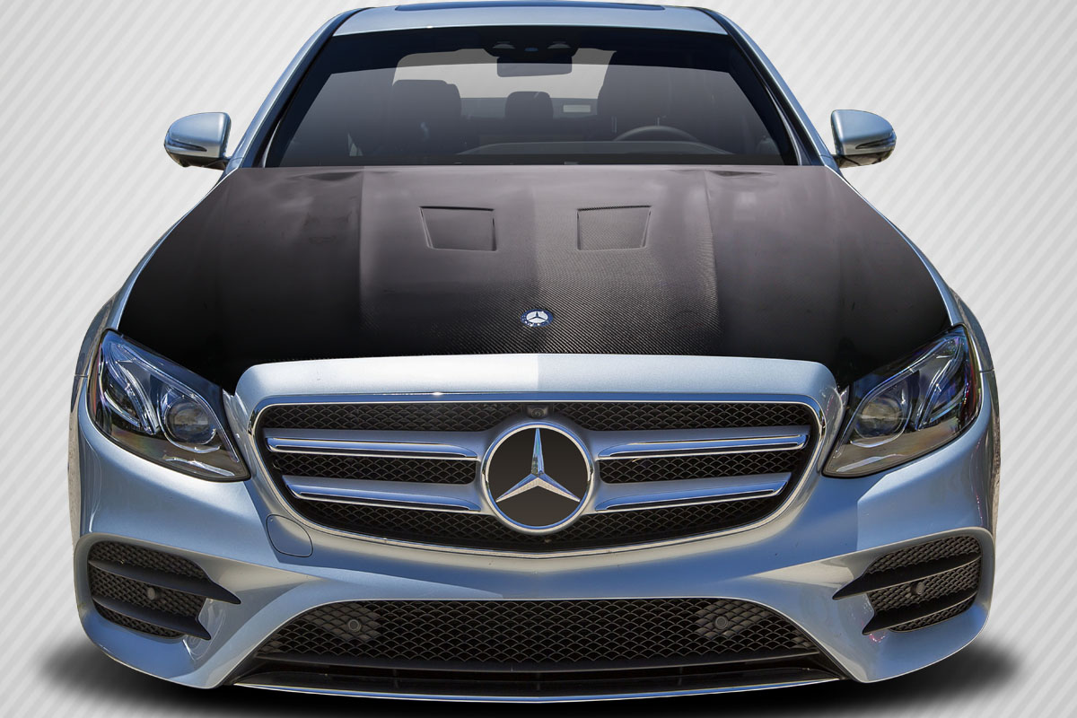 2014-2016 Mercedes E Class W212 Carbon Creations DriTech Black Series Look Hood