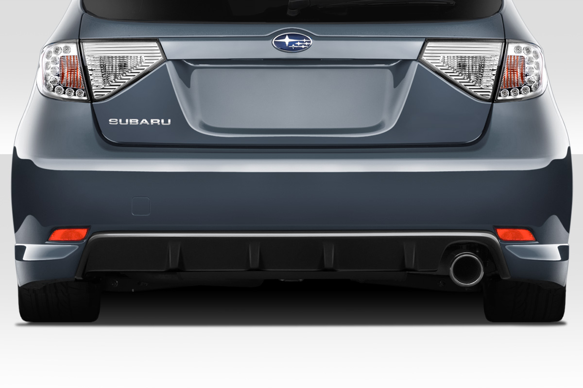 2008-2010 Subaru Impreza WRX HB Duraflex Backstop Rear Diffuser - 1 Piece