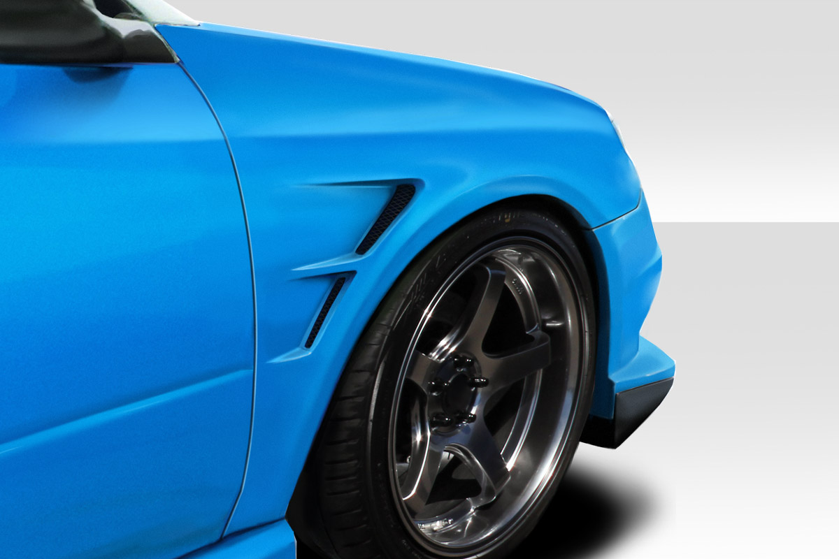 2006-2007 Subaru Impreza WRX STI 4DR Duraflex C Speed 20mm Front Fenders - 2 Pie