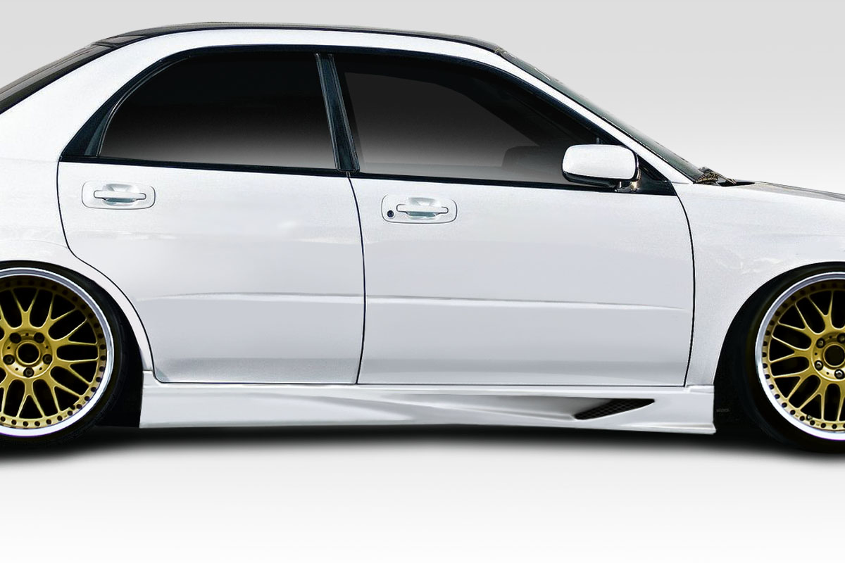 2002-2007 Subaru Impreza WRX STI Duraflex VT-X Side Skirts Rocker Panels - 2 Pie