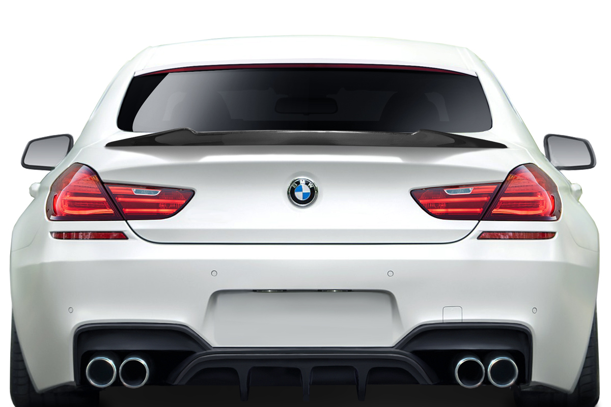 2011-2019 BMW 6 Series M6 F06 F12 F13 Carbon AF-1 Rear Wing Spoiler ( CFP ) - 1