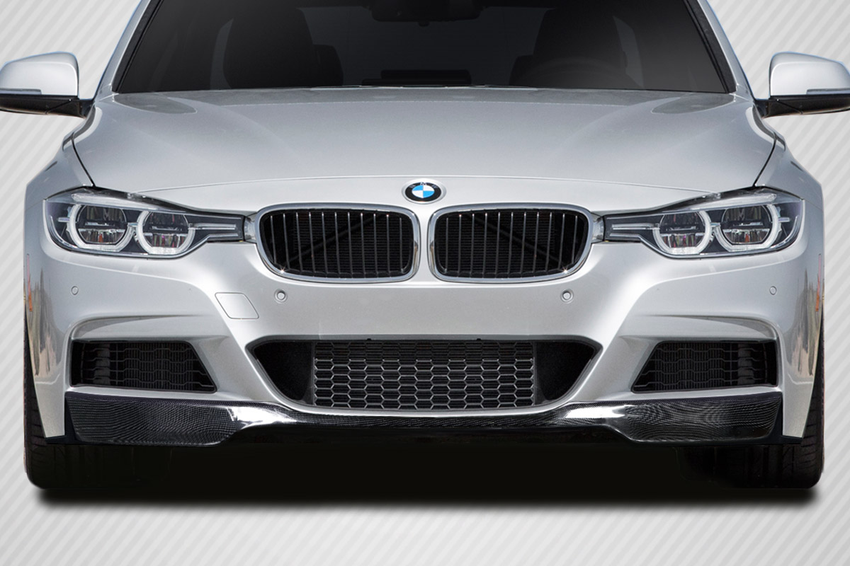 2012-2018 BMW 3 Series F30 M Sport Carbon AF-1 Front Add On Lip Under Spoiler (
