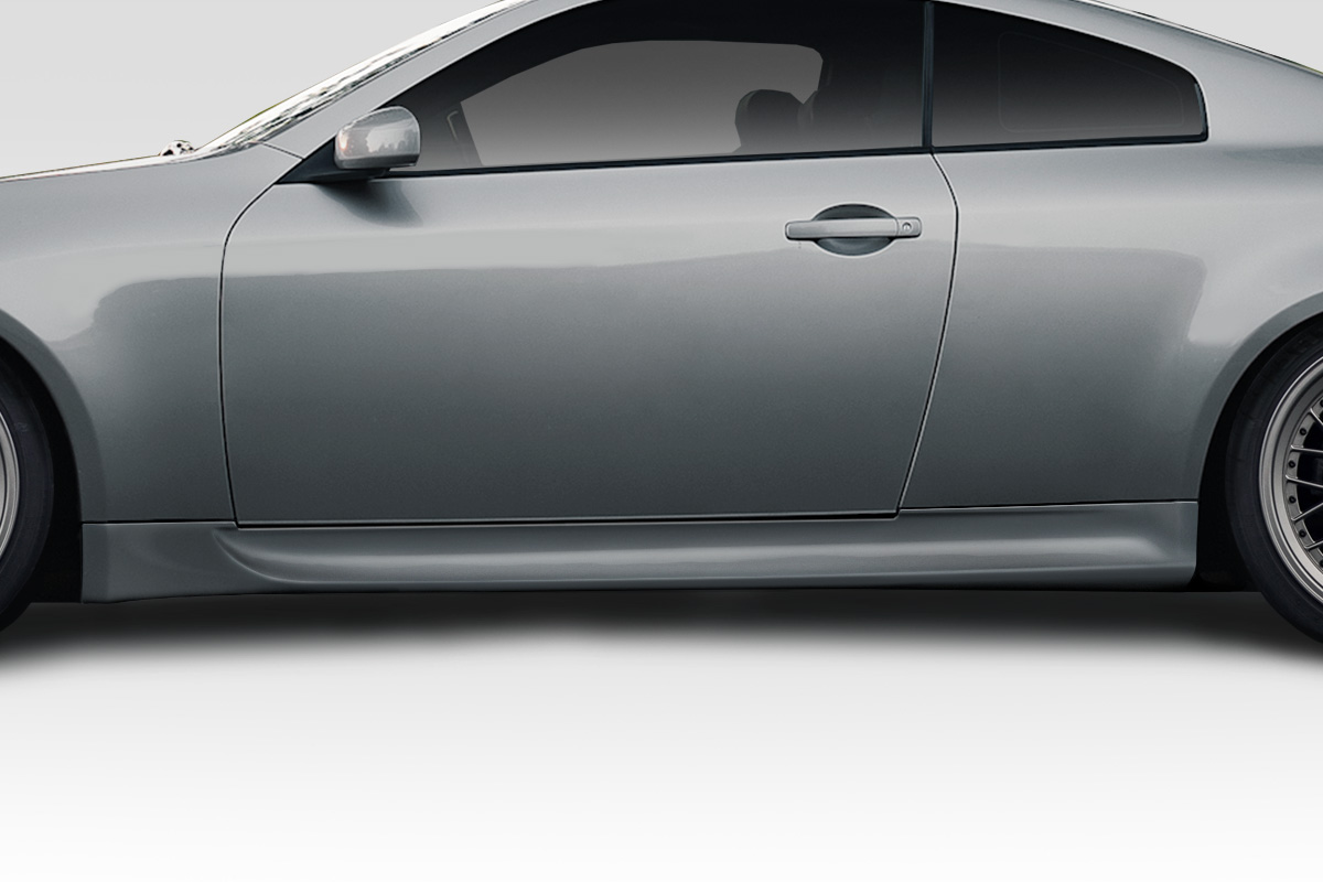 2003-2007 Infiniti G Coupe G35 Duraflex IPL Look Side Skirt Rocker Panels - 2 Pi