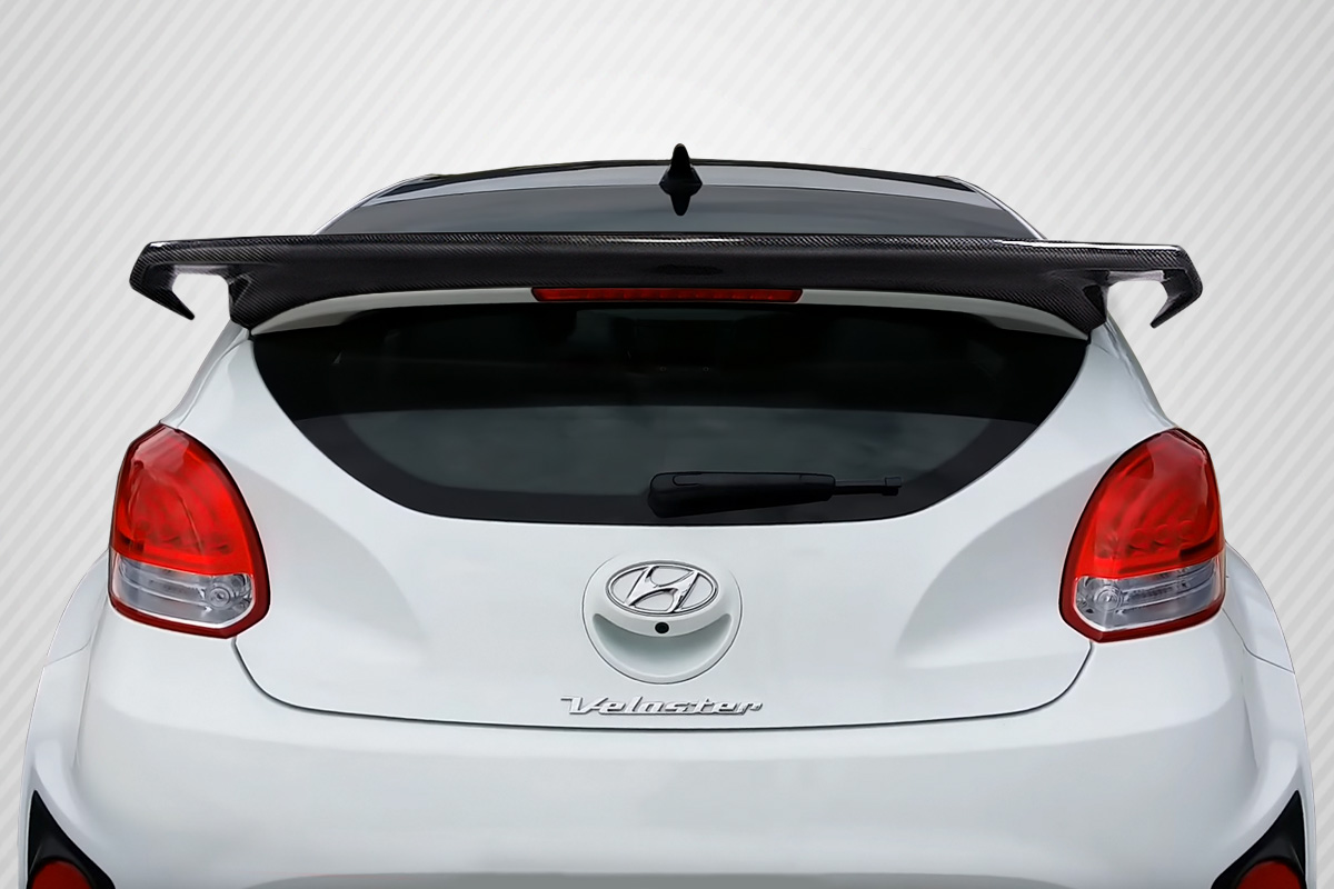 2012-2017 Hyundai Veloster Turbo Carbon Creations Sequential Rear Wing Spoiler -