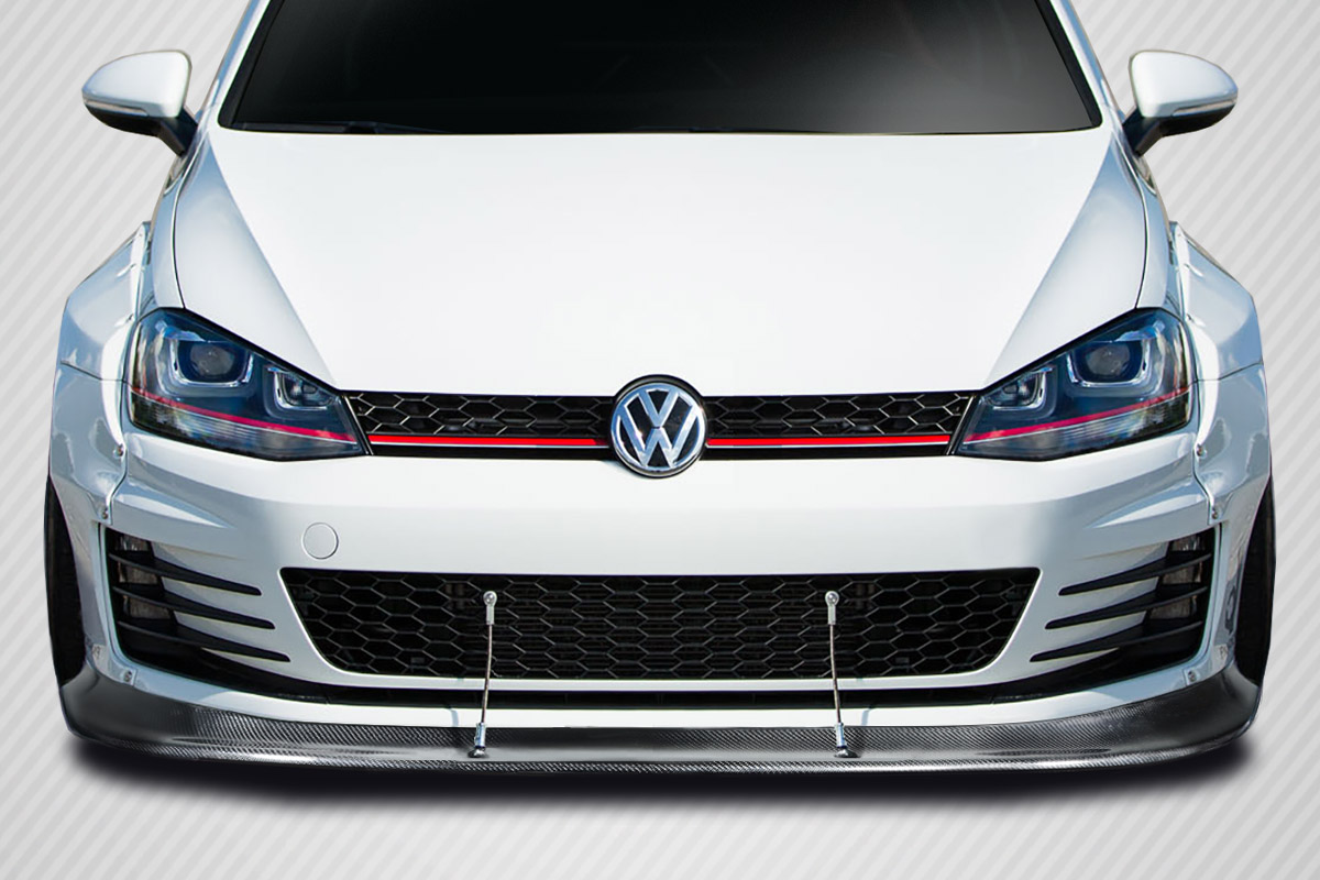 2015-2021 Volkswagen Golf / GTI Carbon Creations TKO RBS Front Lip Under Spoiler