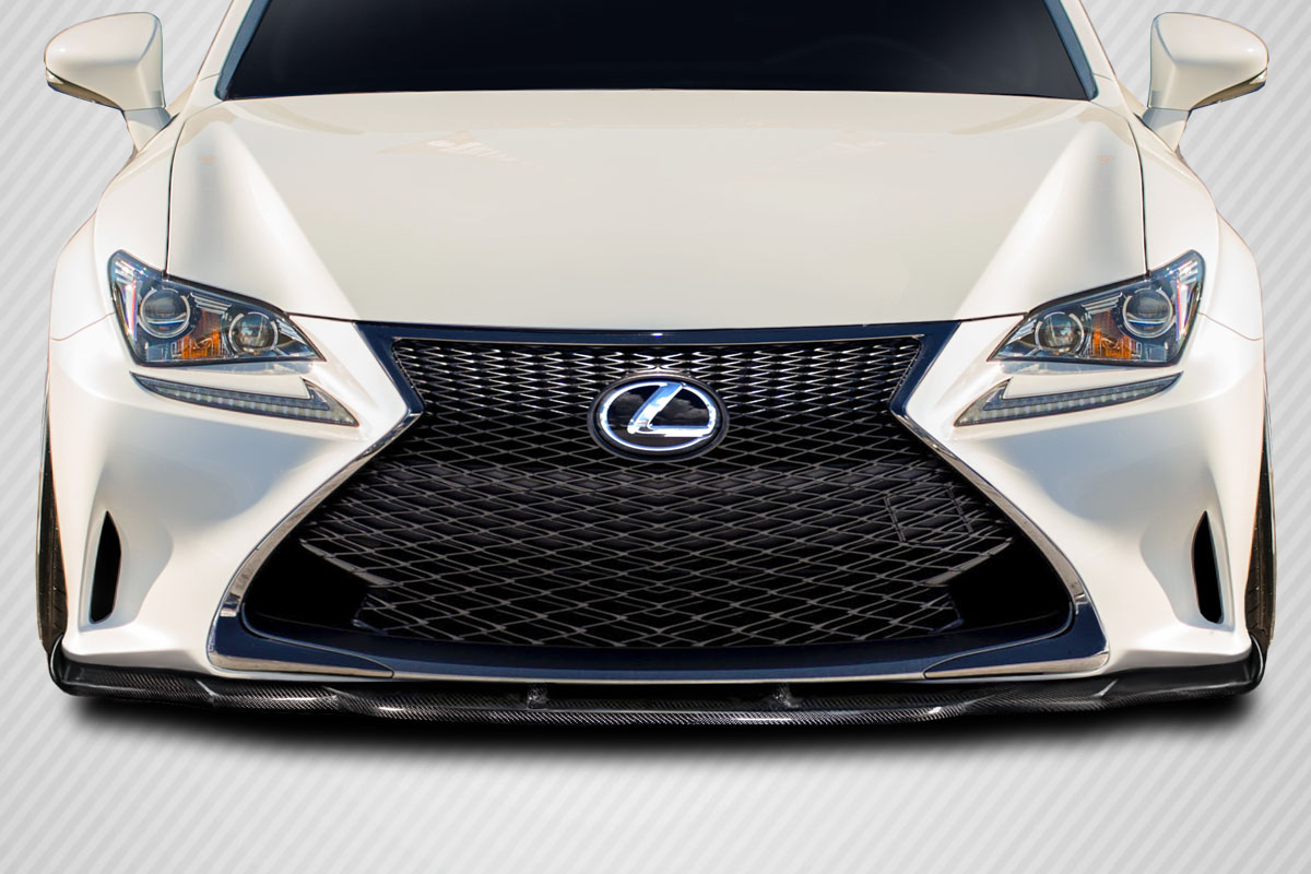 2014-2018 Lexus RC Series RC200T RC350 Carbon Creations AG Design Front Lip Spoi