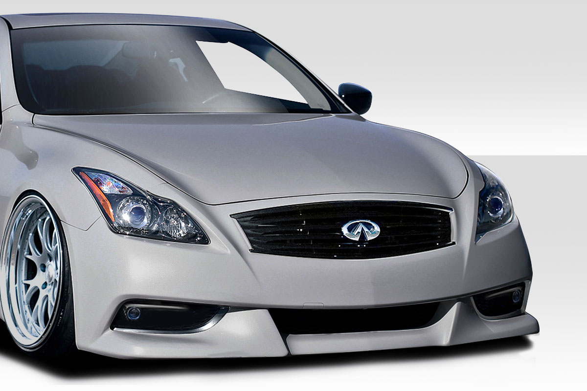 2008-2015 Infiniti G Coupe G37 Q60 Couture Polyurethane IPL Look Front Bumper -