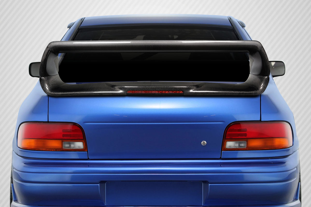 1993-2001 Subaru Impreza Carbon Creations STI Version 6 Look Rear Wing Spoiler -