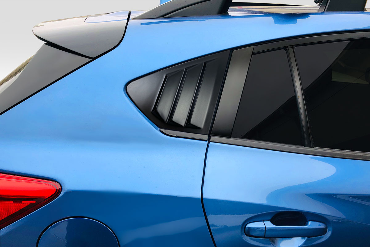 2018-2023 Subaru XV Crosstrek Duraflex Fennec Outdoors Edition Rear Window Scoop