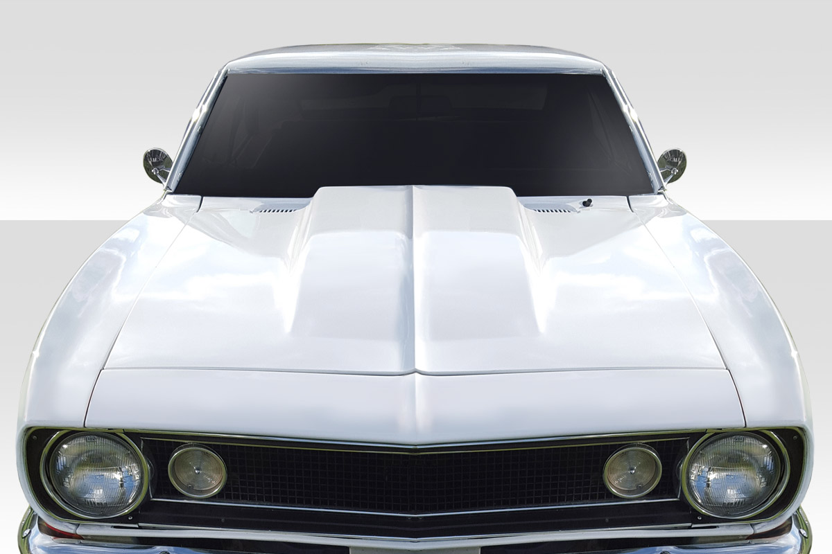 1967-1969 Chevrolet Camaro Duraflex 2" Cowl Hood - 1 Piece