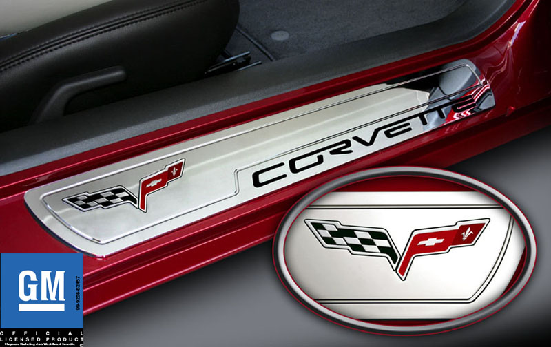 C6 Corvette Billet Door Sill Plates