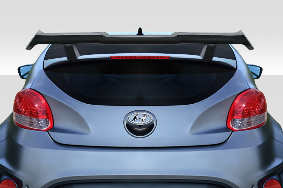 2012-2017 Hyundai Veloster Duraflex Nobo Rear Wing Spoiler - 3 Piece ( non turbo