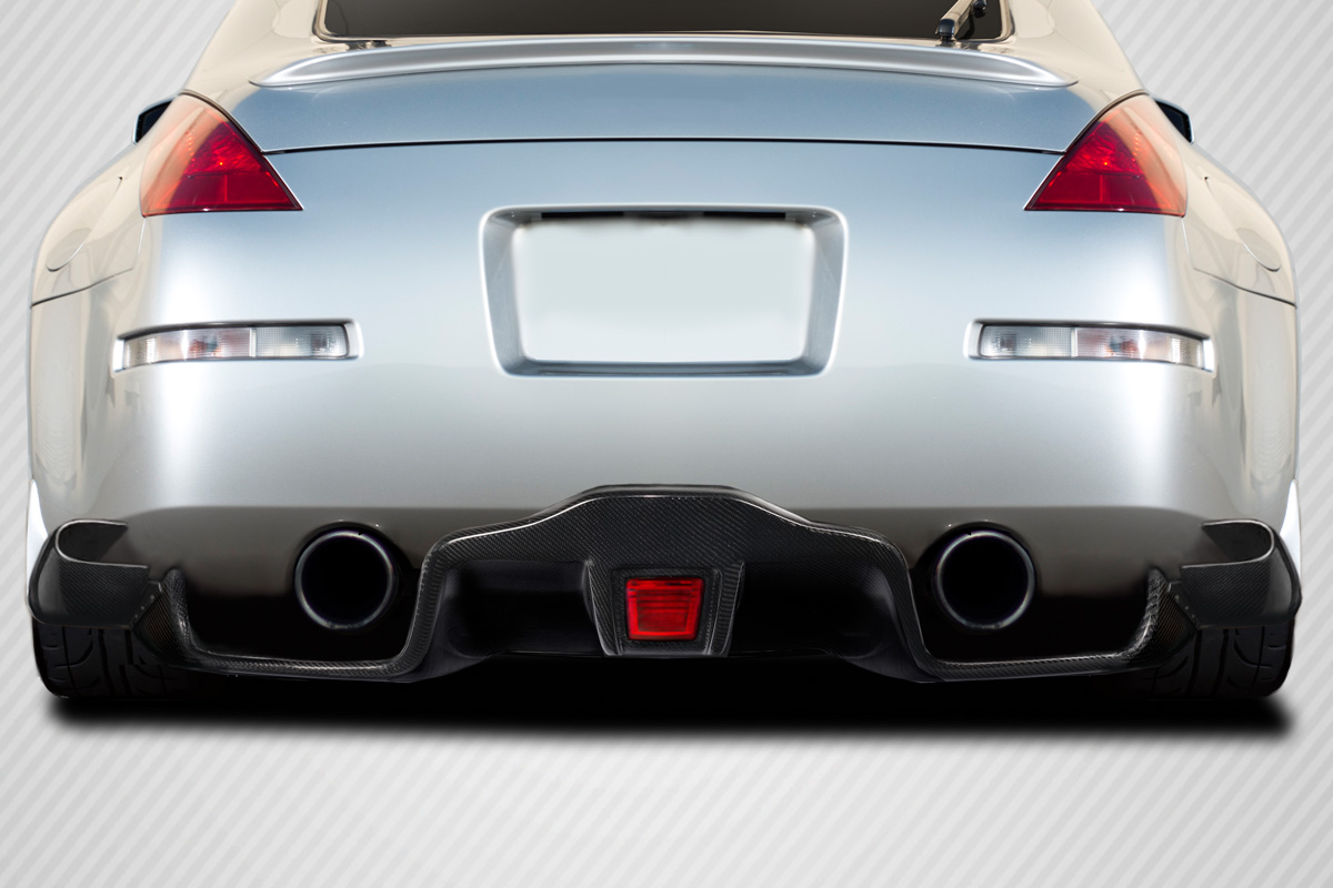 2003-2008 Nissan 350Z Z33 Carbon Creations F1 Rear Diffuser - 5 Piece ( fits G35