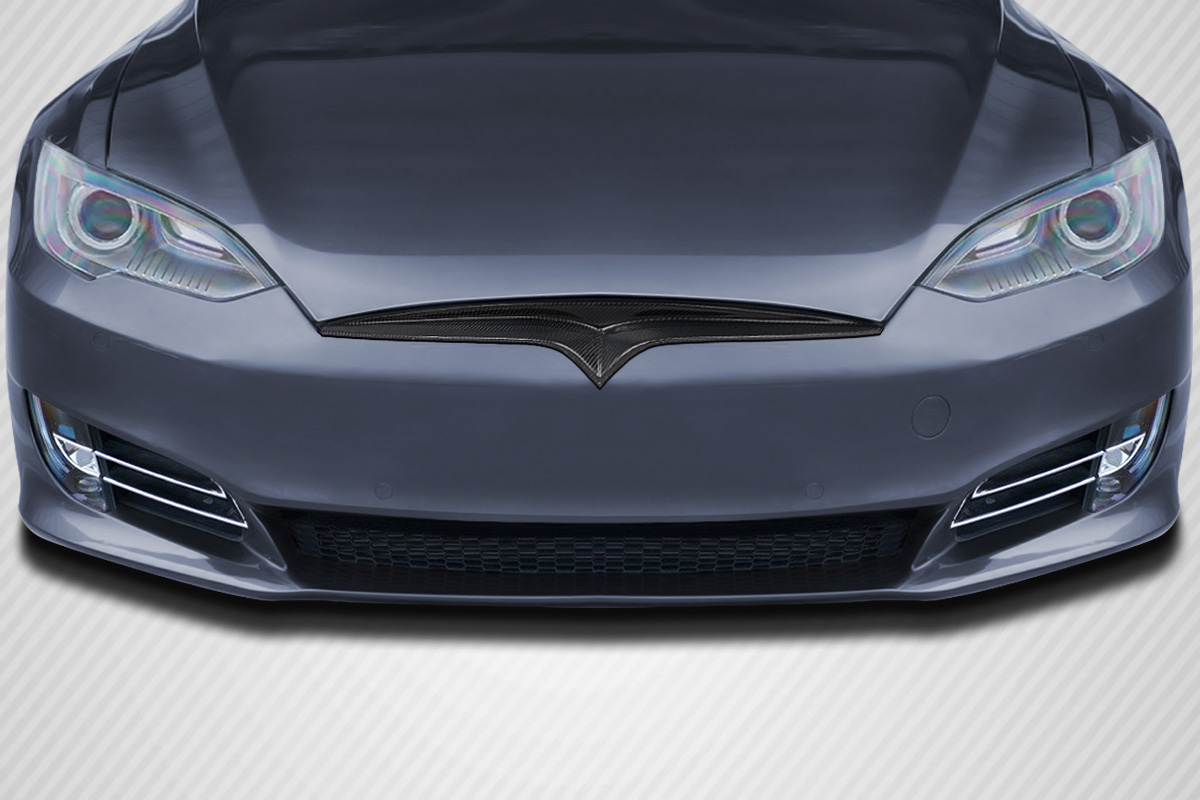 2012-2016.5 Tesla Model S Carbon Creations OEM Facelift Refresh Look Front Grill