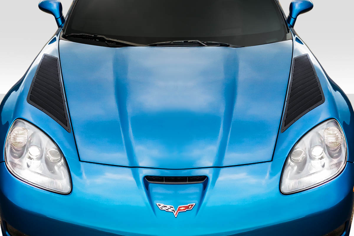 2005-2013 Chevrolet Corvette C6 Duraflex GT1 Fender Vents - 2 Piece