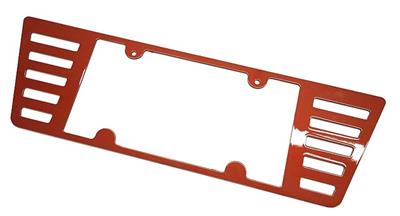 C6 or C7 Corvette 2005-19 Louvered Rear License Plate Frame Bezel