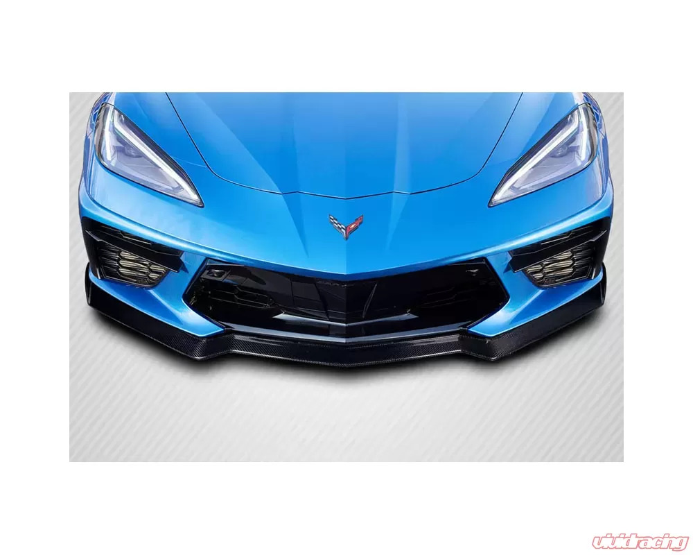 2020-2024 Chevrolet Corvette C8 Carbon Creations GMX Front Lip Spoiler Air Dam - 1 Piece