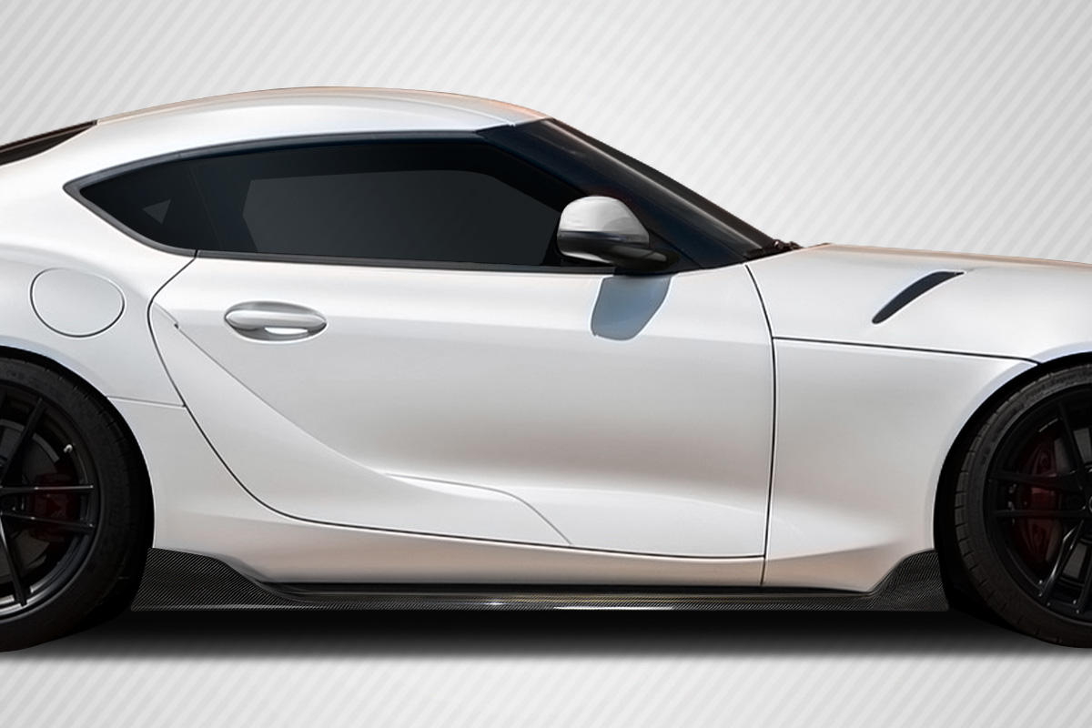 2020-2025 Toyota Supra A90 Carbon Creations AG Design Side Skirt Splitters - 2 P