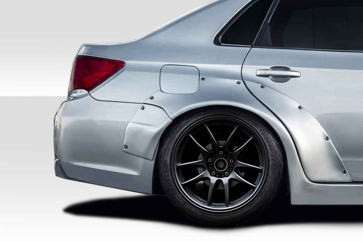 2011-2014 Subaru Impreza WRX STI 4DR Duraflex Magna Wide Body Rear Fender Flares