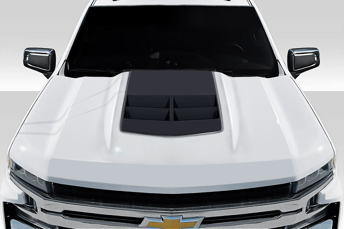 2019-2025 Chevrolet Silverado 1500 Duraflex ZL1 Look Hood - 1 Piece