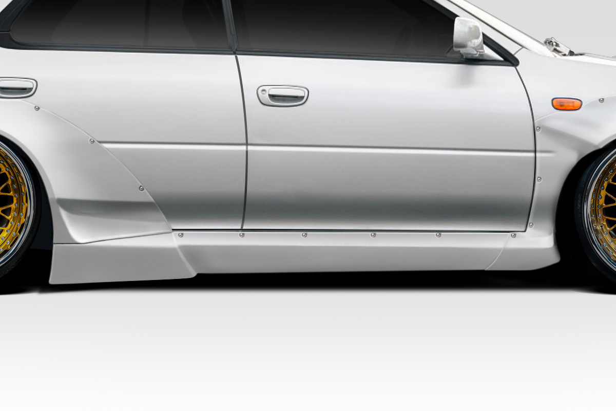 1993-2001 Subaru Impreza Duraflex RBS Side Skirt Rocker Panels - 2 Pieces (must