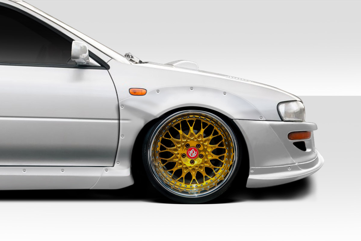 1993-2001 Subaru Impreza Duraflex RBS Front Fender Flares - 2 Piece (+50mm Added