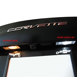 2014+ C7 Corvette Rear Hatch & License Plate LED Lighting Kit