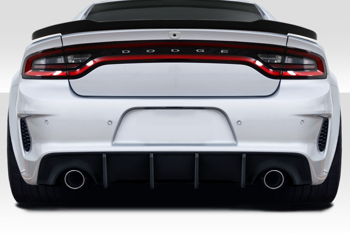 2015-2023 Dodge Charger Duraflex Hellcat Widebody Look Rear Bumper - 1 Piece