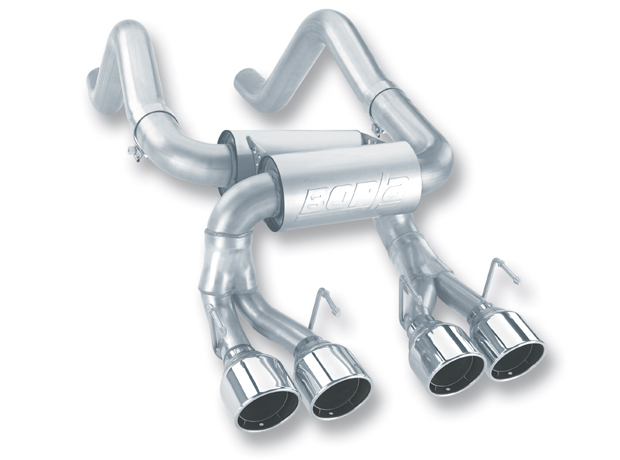 S-Type Axle-Back Exhaust System, 2006-2013 Corvette C6 Z06/ZR1 7.0L/6.2L V8 Manu