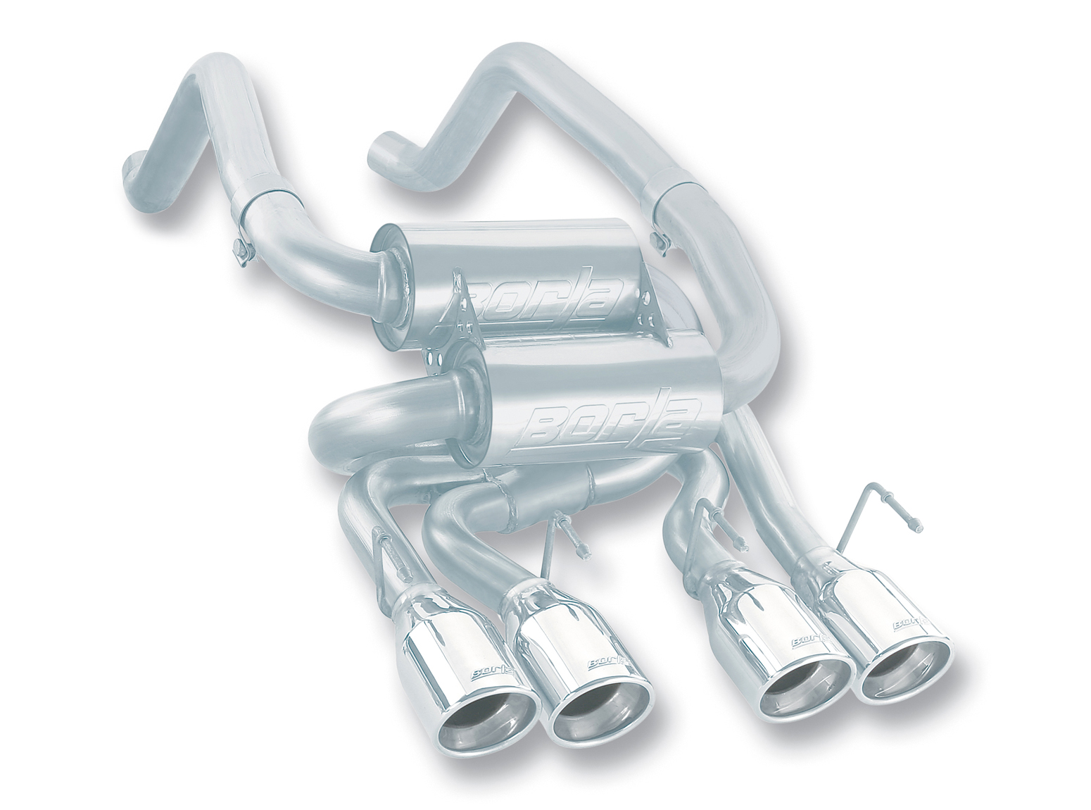 S-Type Axle-Back Exhaust System, 2009-2013 Corvette C6 6.2L V8 Automatic/Manual