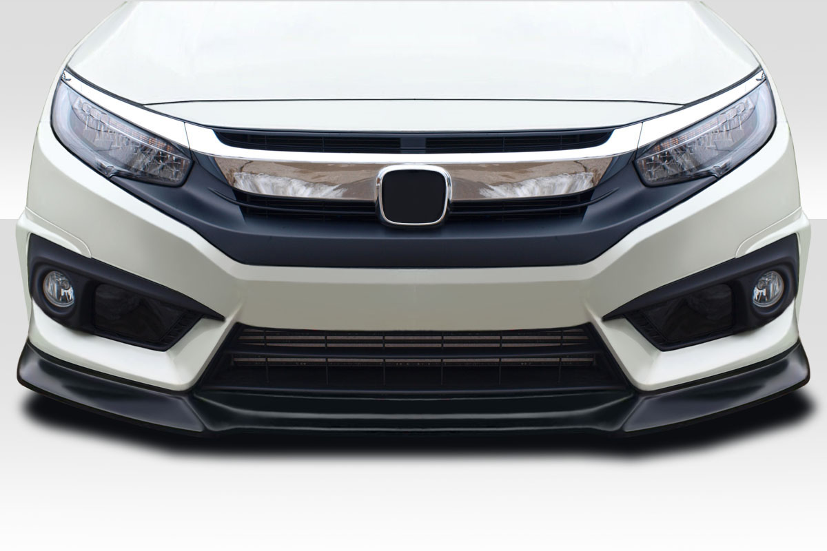 2016-2018 Honda Civic 2DR 4DR Duraflex Yoka Front Lip Spoiler Air Dam  - 3 Piece