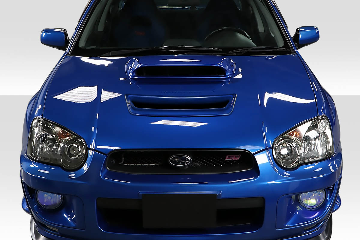2002-2003 Subaru Impreza WRX STI Duraflex Zepher Sports Hood Air Vent Duct - 1 P