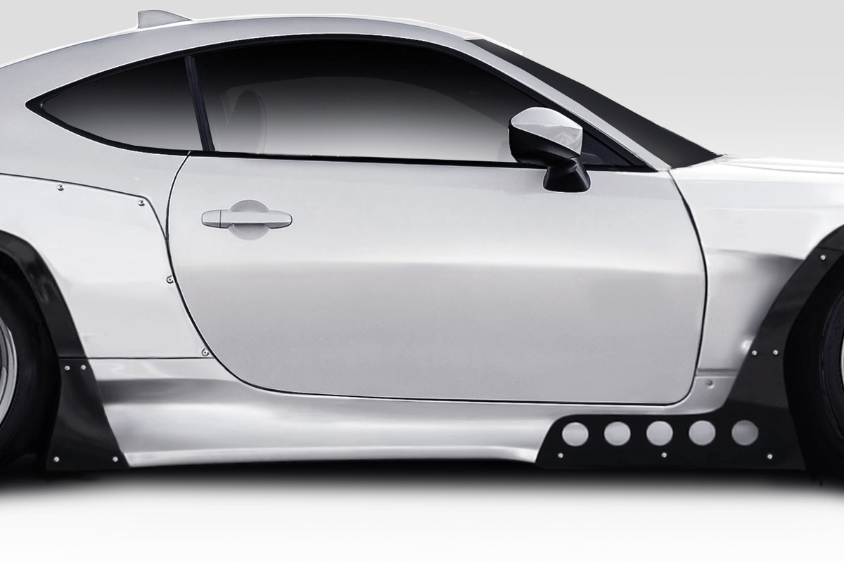 2022-2025 Toyota GR86 Subaru BRZ Duraflex Taka Side Skirt Rocker Panels - 6 Piec